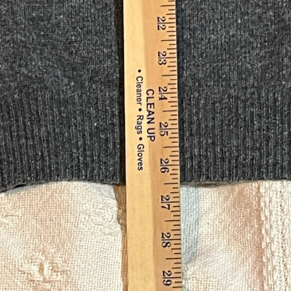 Sears Roebuck and Co. gray lambswool sweater Size Large - Picture 6 of 6